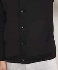 MKCDL02089 MK MICHEL KLEIN HOMME(MKミッシェルクランオム) パーカー／ノビールストレッチ ブラック