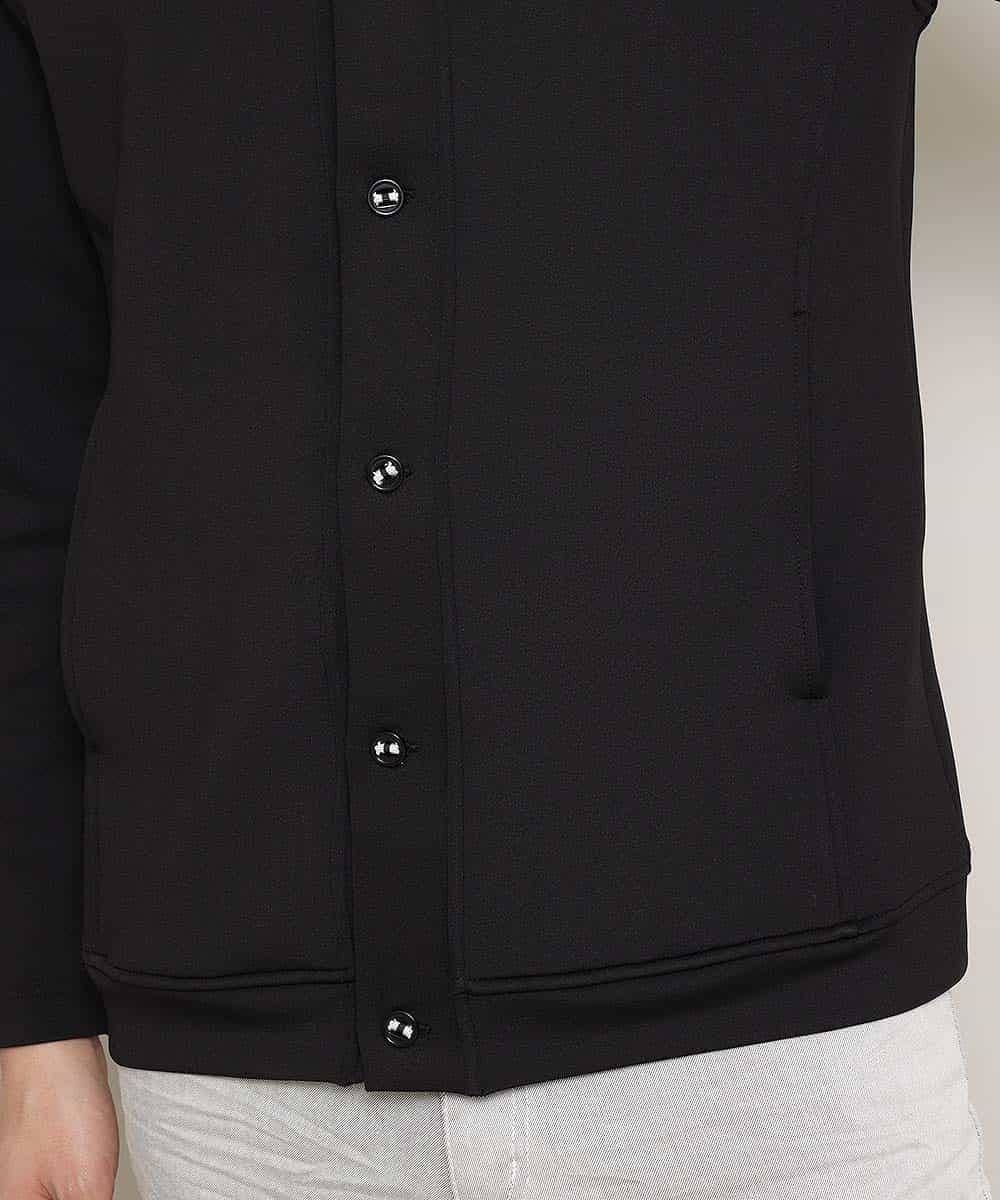 MKCDL02089 MK MICHEL KLEIN HOMME(MKミッシェルクランオム) パーカー／ノビールストレッチ ブラック