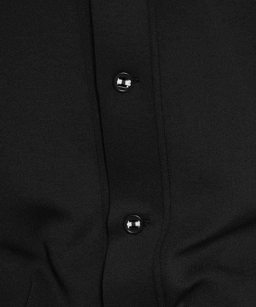 MKCDL02089 MK MICHEL KLEIN HOMME(MKミッシェルクランオム) パーカー／ノビールストレッチ ブラック