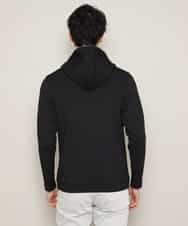 MKCDL02089 MK MICHEL KLEIN HOMME(MKミッシェルクランオム) パーカー／ノビールストレッチ ブラック