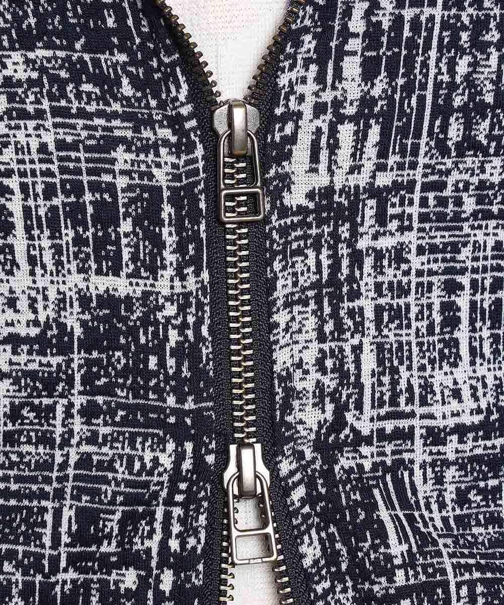 MKCDL73120 MK MICHEL KLEIN HOMME(MKミッシェルクランオム) パーカー／マッシュ ネイビー