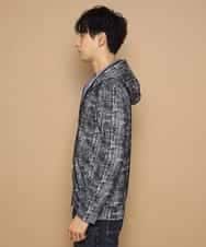 MKCDL73120 MK MICHEL KLEIN HOMME(MKミッシェルクランオム) パーカー／マッシュ ネイビー
