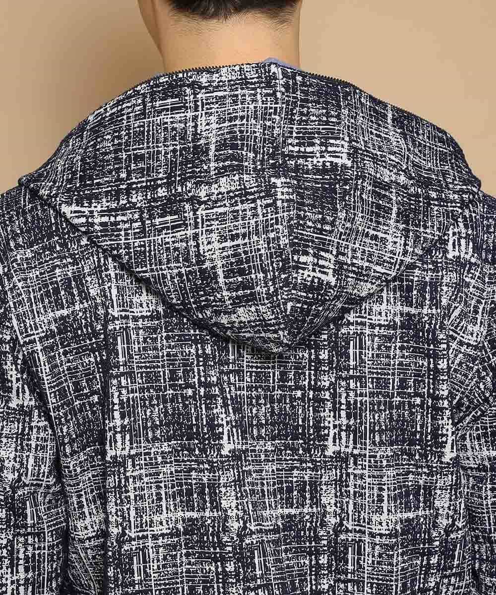 MKCDL73120 MK MICHEL KLEIN HOMME(MKミッシェルクランオム) パーカー／マッシュ ネイビー