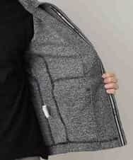 MKCDM73110 MK MICHEL KLEIN HOMME(MKミッシェルクランオム) ツートンラッセルカーディガン ブラック(94)