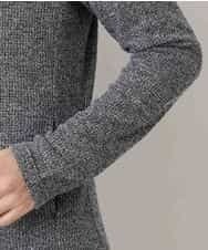 MKCDM73110 MK MICHEL KLEIN HOMME(MKミッシェルクランオム) ツートンラッセルカーディガン ブラック(94)
