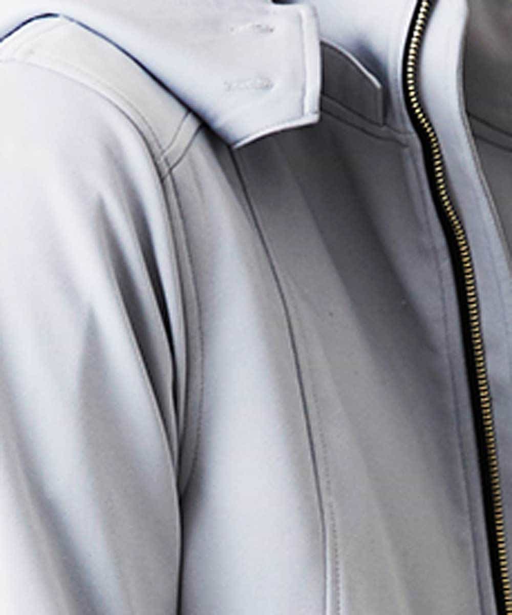 MKCDO04100 MK MICHEL KLEIN HOMME(MKミッシェルクランオム) フードパーカー／ポリテックポンチ グレー(92)