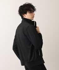MKCDO04100 MK MICHEL KLEIN HOMME(MKミッシェルクランオム) フードパーカー／ポリテックポンチ ブラック(94)