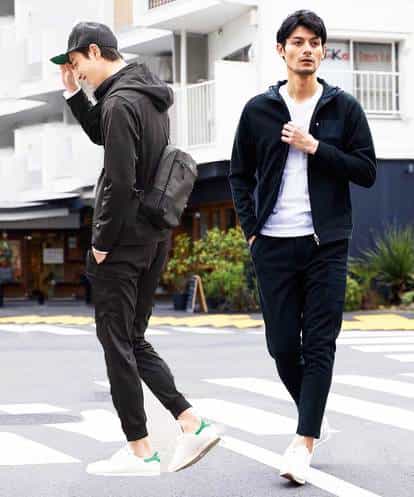 MKCDO04100 MK MICHEL KLEIN HOMME フードパーカー／ポリテックポンチ