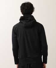 MKCDO04100 MK MICHEL KLEIN HOMME(MKミッシェルクランオム) フードパーカー／ポリテックポンチ ブラック(94)