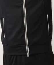 MKCDO04100 MK MICHEL KLEIN HOMME(MKミッシェルクランオム) フードパーカー／ポリテックポンチ ブラック(94)