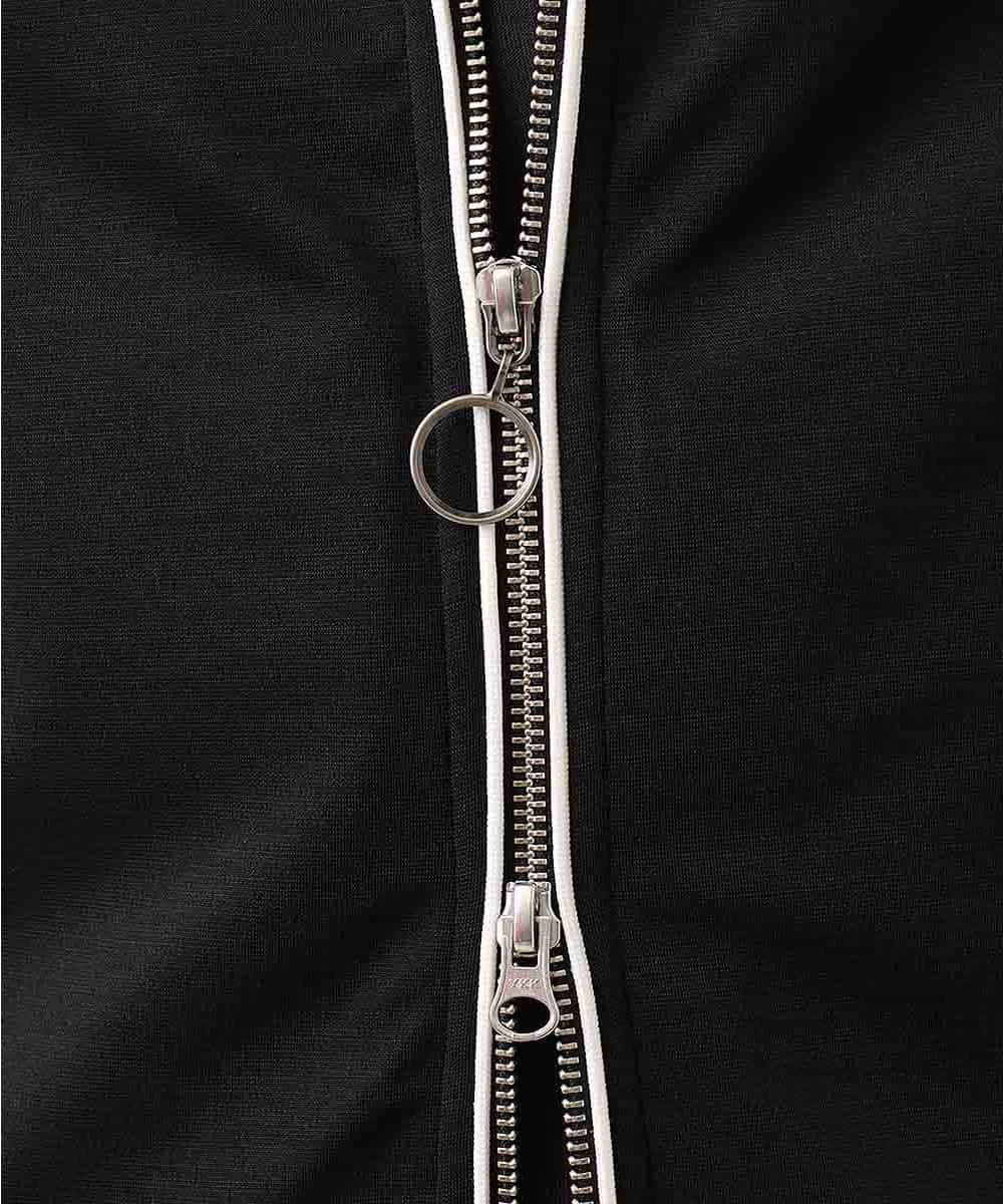 MKCDO04100 MK MICHEL KLEIN HOMME(MKミッシェルクランオム) フードパーカー／ポリテックポンチ ブラック(94)