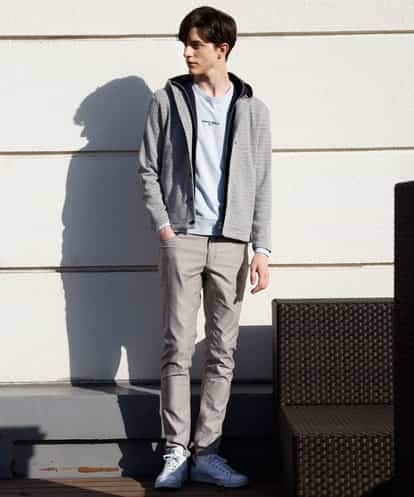 MKCDO10100 MK MICHEL KLEIN HOMME リバーフェイスボーダー