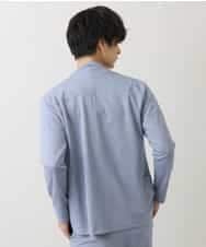 MKCDO13089 MK MICHEL KLEIN HOMME(MKミッシェルクランオム) 【ワンマイルセットアップ企画】カーディガン / TRWフェイス ライトブルー(50)