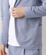 MKCDO13089 MK MICHEL KLEIN HOMME(MKミッシェルクランオム) 【ワンマイルセットアップ企画】カーディガン / TRWフェイス ライトブルー(50)