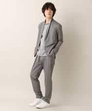 MKCDO13089 MK MICHEL KLEIN HOMME(MKミッシェルクランオム) 【ワンマイルセットアップ企画】カーディガン / TRWフェイス グレー(92)