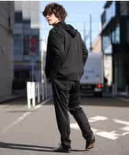 MKCDO13089 MK MICHEL KLEIN HOMME(MKミッシェルクランオム) 【ワンマイルセットアップ企画】カーディガン / TRWフェイス ブラック(94)