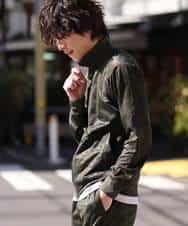 MKCDO16100 MK MICHEL KLEIN HOMME(MKミッシェルクランオム) ワンマイルウエア / カモフラストレッチ（セットアップ） カーキ(36)
