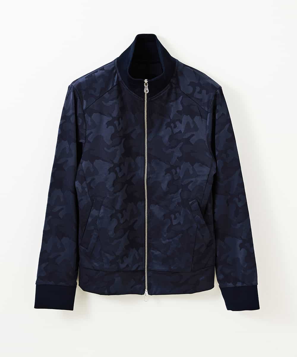 MKCDO16100 MK MICHEL KLEIN HOMME(MKミッシェルクランオム) ワンマイルウエア / カモフラストレッチ（セットアップ） ネイビー(57)