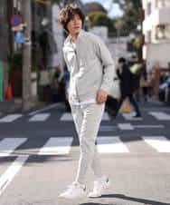 MKCDO16100 MK MICHEL KLEIN HOMME(MKミッシェルクランオム) ワンマイルウエア / カモフラストレッチ（セットアップ） ライトグレー(91)