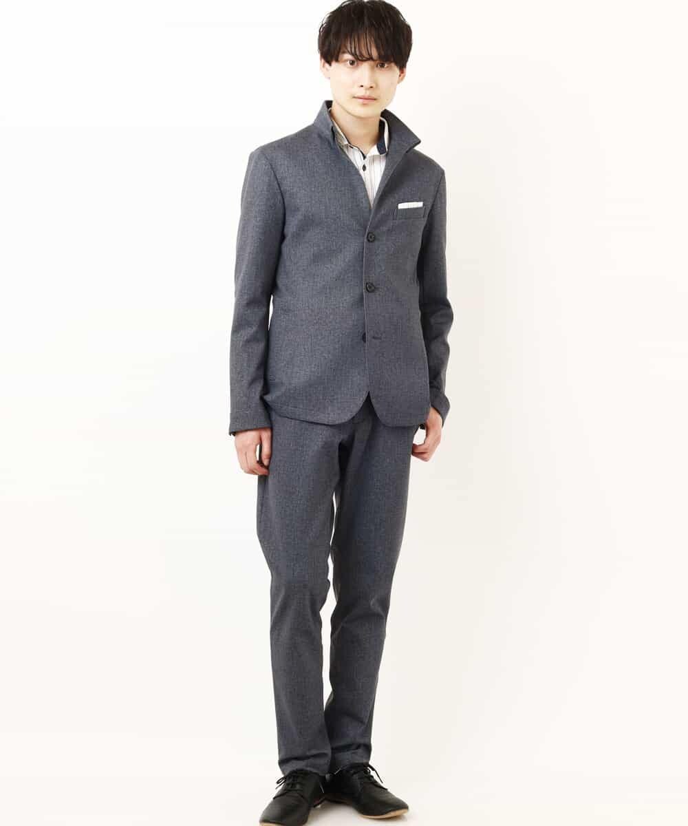 MKCDP56180 MK MICHEL KLEIN HOMME(MKミッシェルクランオム) コンバーチブルジャケット ネイビー