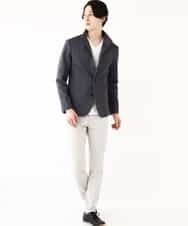 MKCDP56180 MK MICHEL KLEIN HOMME(MKミッシェルクランオム) コンバーチブルジャケット ネイビー