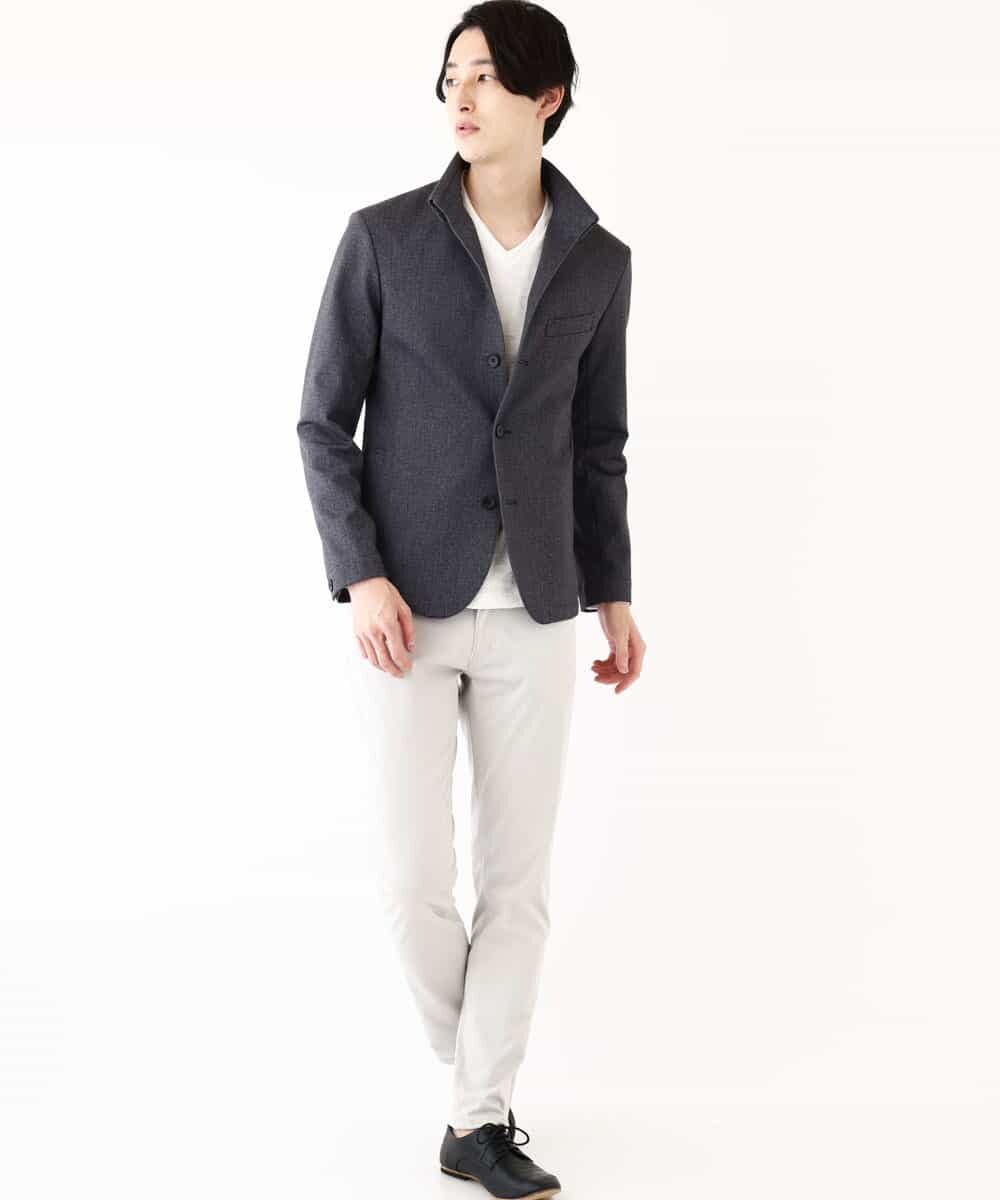 MKCDP56180 MK MICHEL KLEIN HOMME(MKミッシェルクランオム) コンバーチブルジャケット ネイビー
