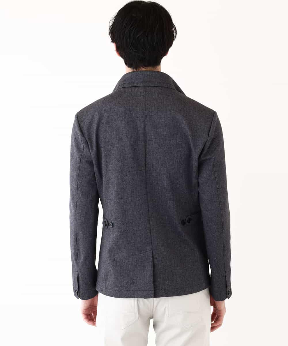 MKCDP56180 MK MICHEL KLEIN HOMME(MKミッシェルクランオム) コンバーチブルジャケット ネイビー
