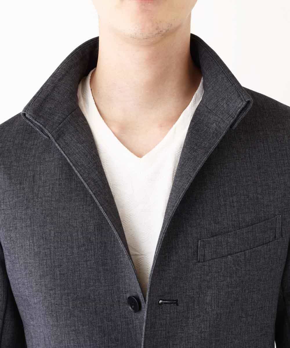 MKCDP56180 MK MICHEL KLEIN HOMME(MKミッシェルクランオム) コンバーチブルジャケット ネイビー