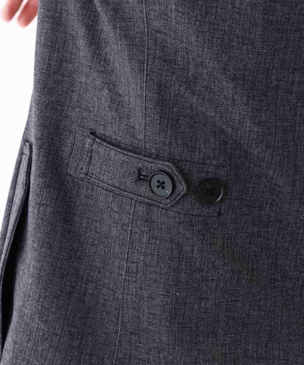 MKCDP56180 MK MICHEL KLEIN HOMME(MKミッシェルクランオム) コンバーチブルジャケット ネイビー