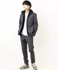 MKCDP56180 MK MICHEL KLEIN HOMME(MKミッシェルクランオム) コンバーチブルジャケット ダークグレー