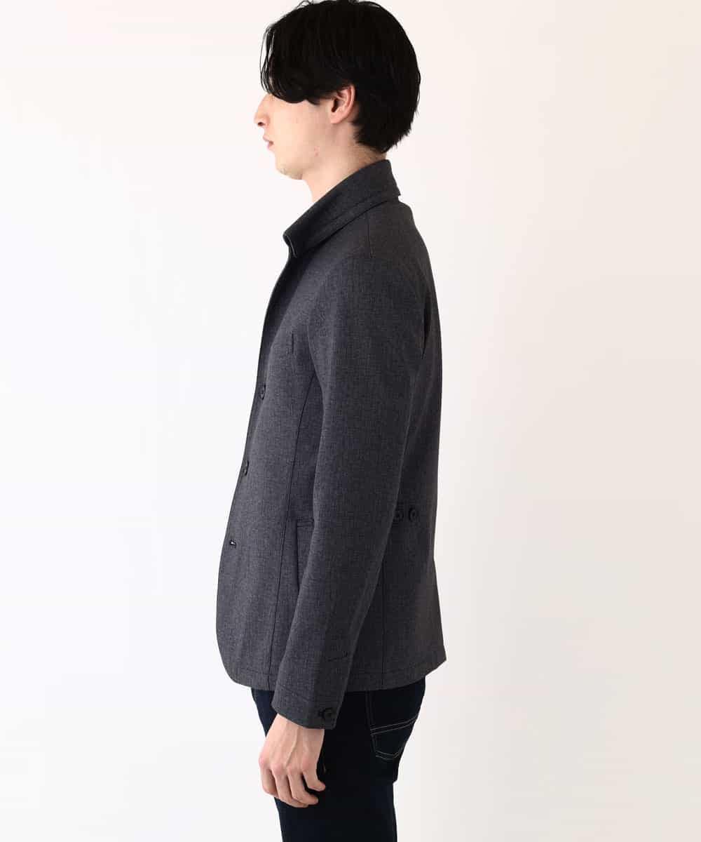 MKCDP56180 MK MICHEL KLEIN HOMME(MKミッシェルクランオム) コンバーチブルジャケット ダークグレー