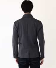MKCDP56180 MK MICHEL KLEIN HOMME(MKミッシェルクランオム) コンバーチブルジャケット ダークグレー