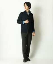 MKCDS50120 MK MICHEL KLEIN HOMME(MKミッシェルクランオム) スタンドカーディガン ネイビー(57)