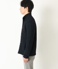 MKCDS50120 MK MICHEL KLEIN HOMME(MKミッシェルクランオム) スタンドカーディガン ネイビー(57)