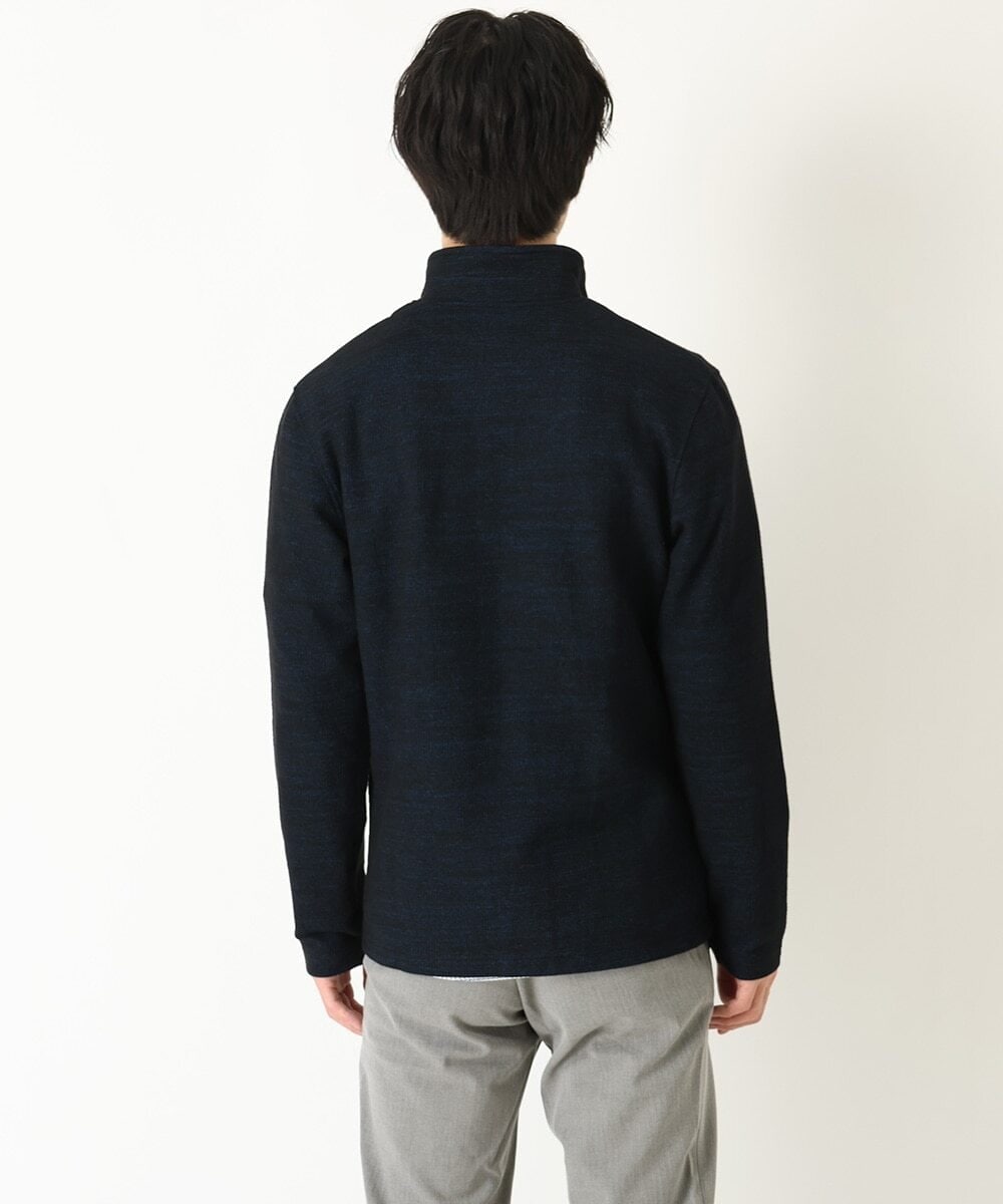 MKCDS50120 MK MICHEL KLEIN HOMME(MKミッシェルクランオム) スタンドカーディガン ネイビー(57)