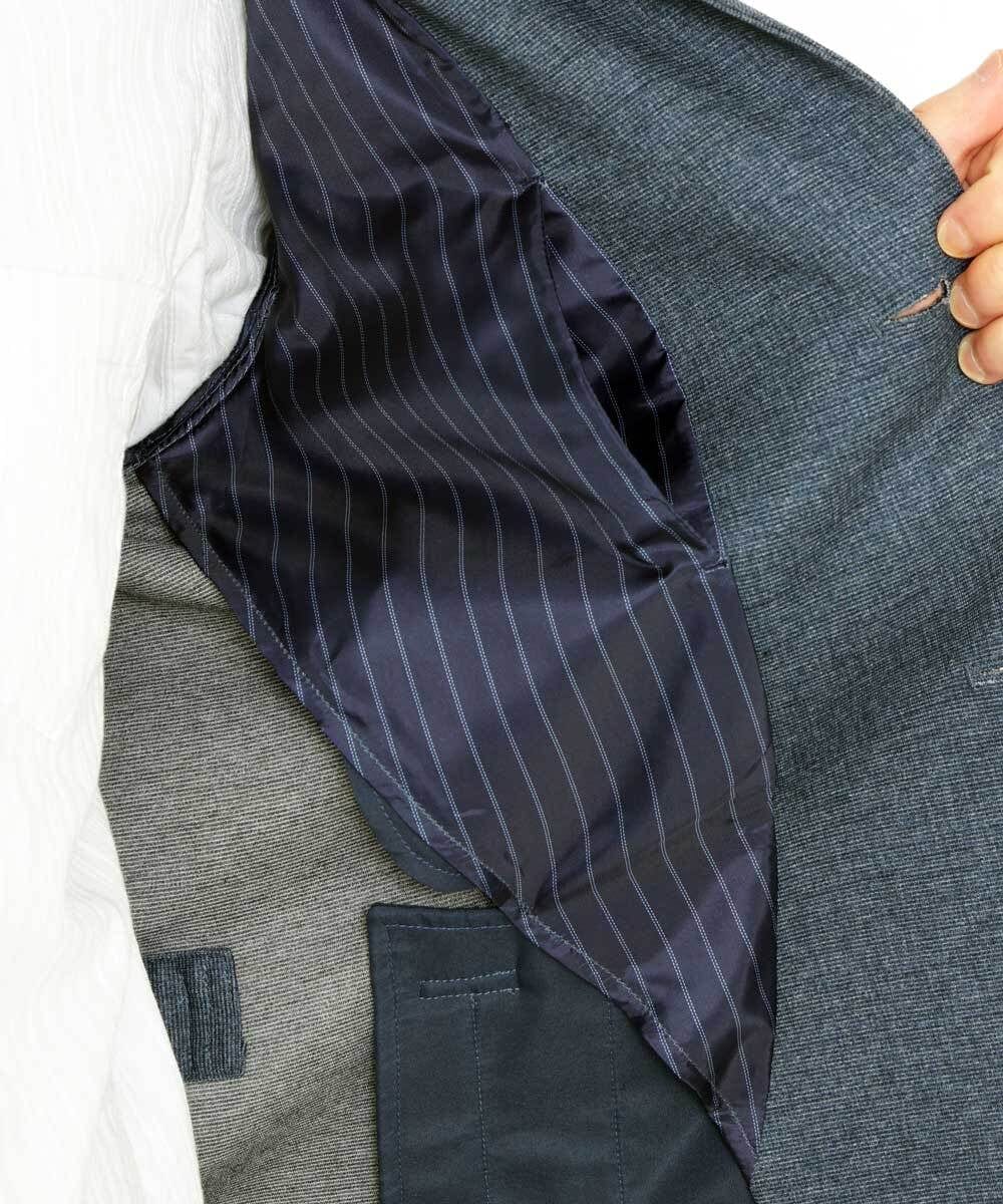 MKCDS56220 MK MICHEL KLEIN HOMME(MKミッシェルクランオム) TECコンバーチブルジャケット ブルー(55)