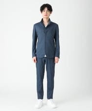 MKCDS56220 MK MICHEL KLEIN HOMME(MKミッシェルクランオム) TECコンバーチブルジャケット ブルー(55)
