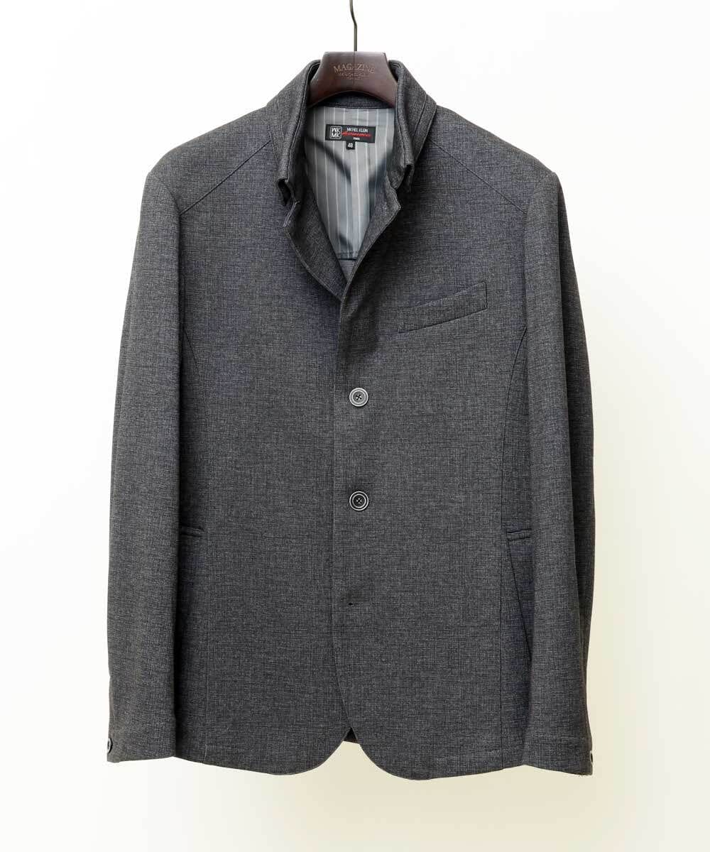 MKCDS56220 MK MICHEL KLEIN HOMME(MKミッシェルクランオム) TECコンバーチブルジャケット グレー(92)
