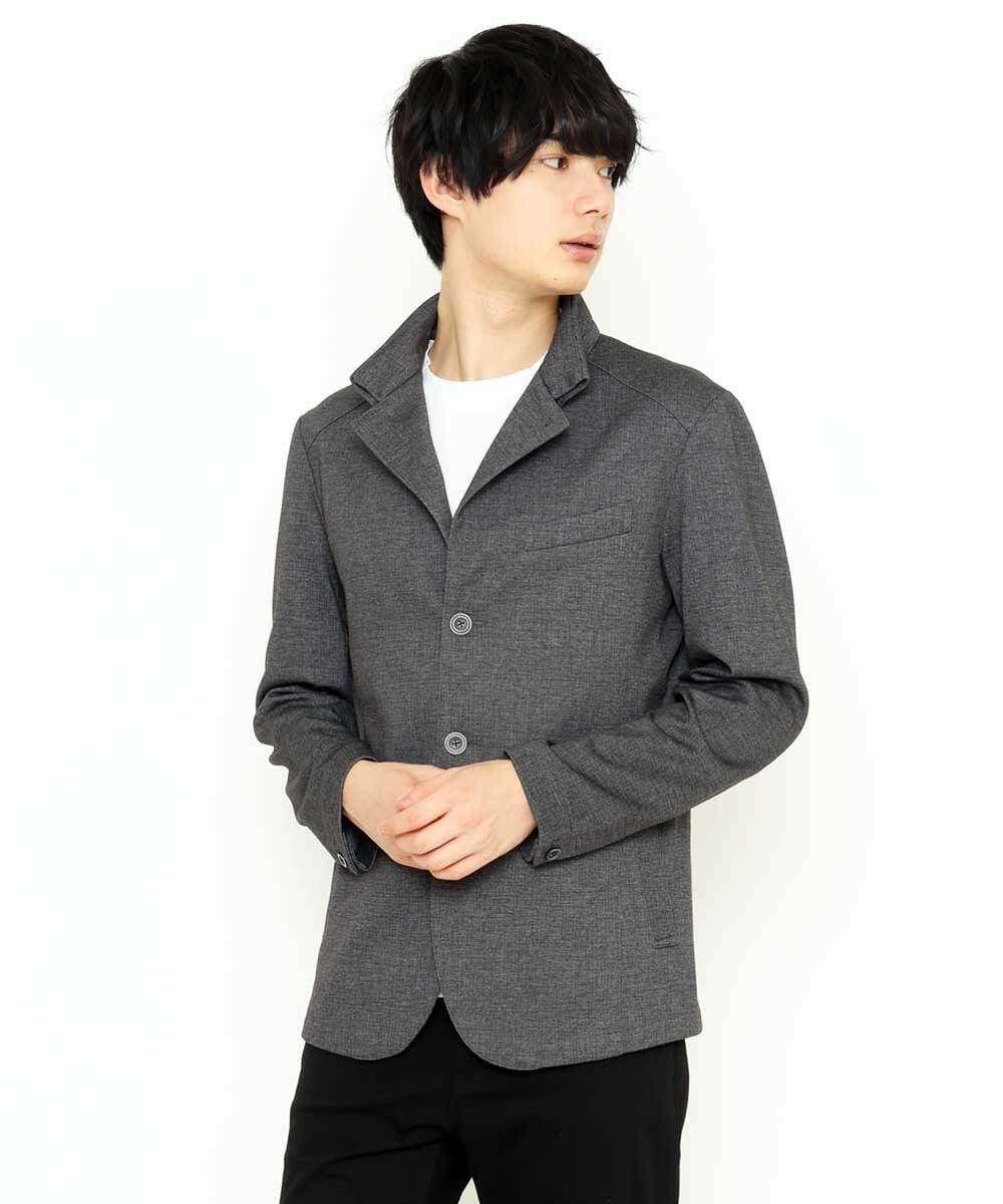 MKCDS56220 MK MICHEL KLEIN HOMME(MKミッシェルクランオム) TECコンバーチブルジャケット グレー(92)