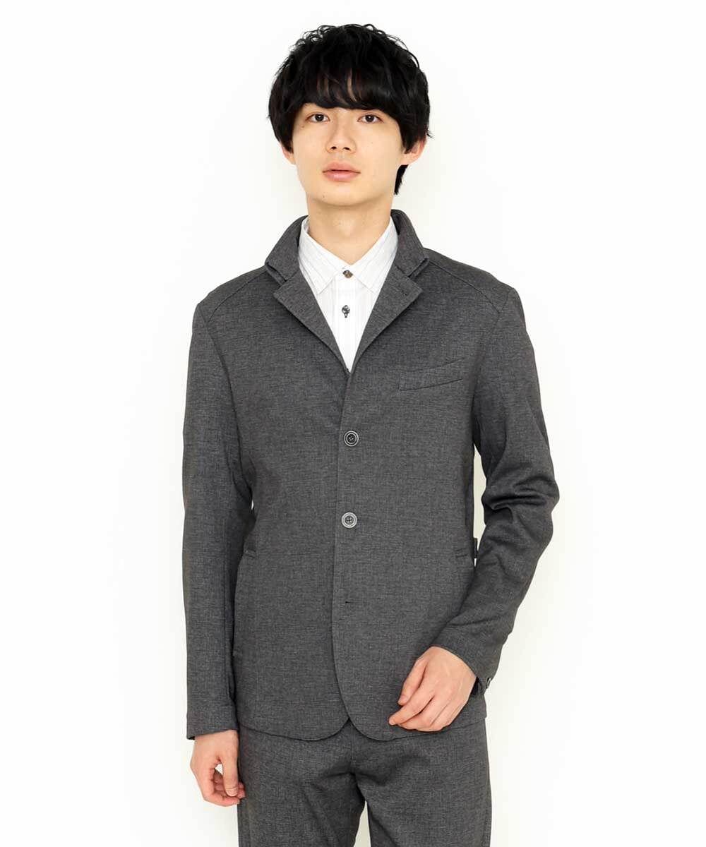 MKCDS56220 MK MICHEL KLEIN HOMME(MKミッシェルクランオム) TECコンバーチブルジャケット グレー(92)
