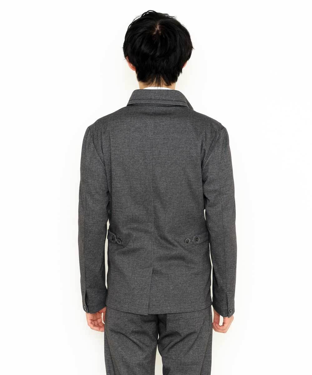 MKCDS56220 MK MICHEL KLEIN HOMME(MKミッシェルクランオム) TECコンバーチブルジャケット グレー(92)