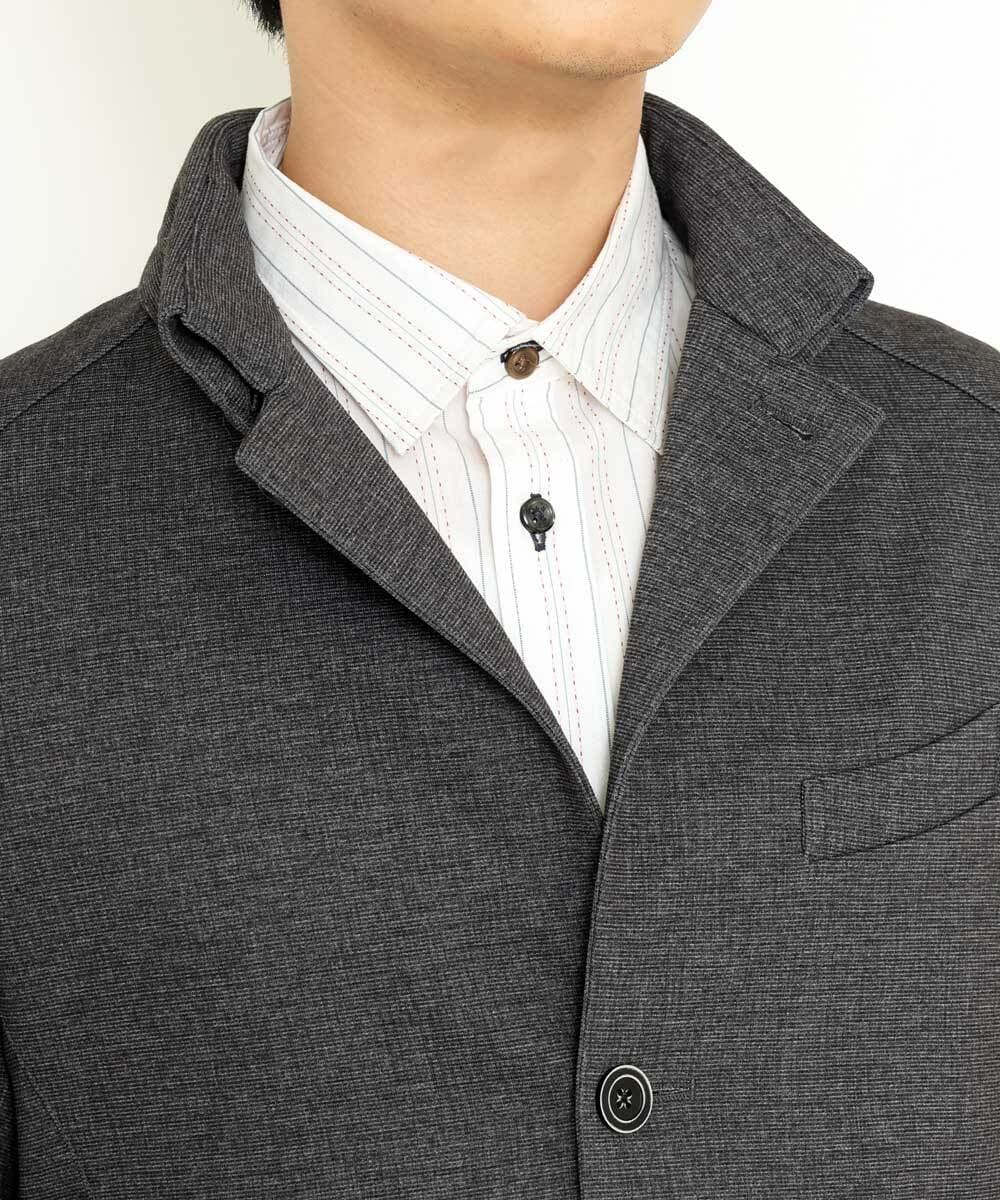 MKCDS56220 MK MICHEL KLEIN HOMME(MKミッシェルクランオム) TECコンバーチブルジャケット グレー(92)