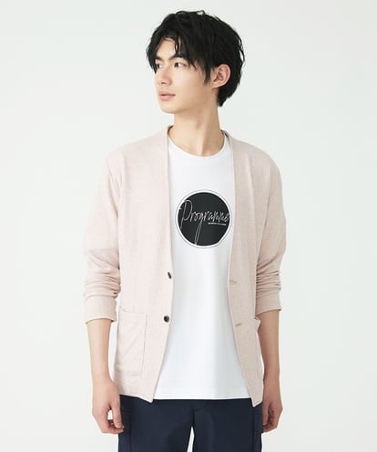 MKCDS58110 MK MICHEL KLEIN HOMME ノーカラージャケット