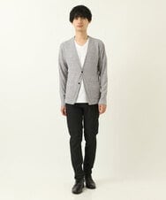MKCDS58110 MK MICHEL KLEIN HOMME(MKミッシェルクランオム) ノーカラージャケット ネイビー(57)