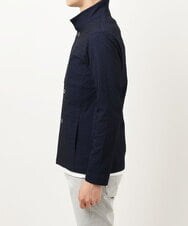 MKCDS63150 MK MICHEL KLEIN HOMME(MKミッシェルクランオム) スタンドカラージャケット / フェザーへリンボン　 ネイビー(57)
