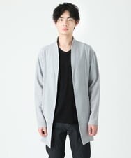MKCFU22130 MK MICHEL KLEIN HOMME(MKミッシェルクランオム) ドライヨウリュウカーディガン ライトグレー(91)