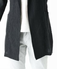 MKCFU22130 MK MICHEL KLEIN HOMME(MKミッシェルクランオム) ドライヨウリュウカーディガン ブラック(94)