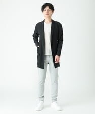 MKCFU22130 MK MICHEL KLEIN HOMME(MKミッシェルクランオム) ドライヨウリュウカーディガン ブラック(94)