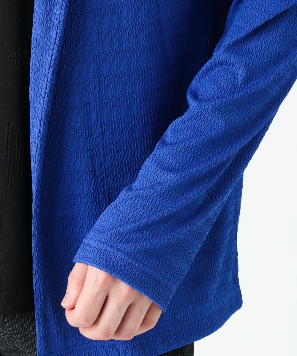 MKCFU34090 MK MICHEL KLEIN HOMME(MKミッシェルクランオム) ショールカラーカーディガン ブルー(55)
