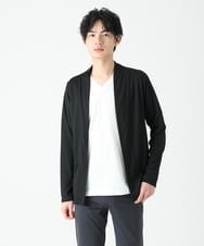 MKCFU34090 MK MICHEL KLEIN HOMME(MKミッシェルクランオム) ショールカラーカーディガン ブラック(94)